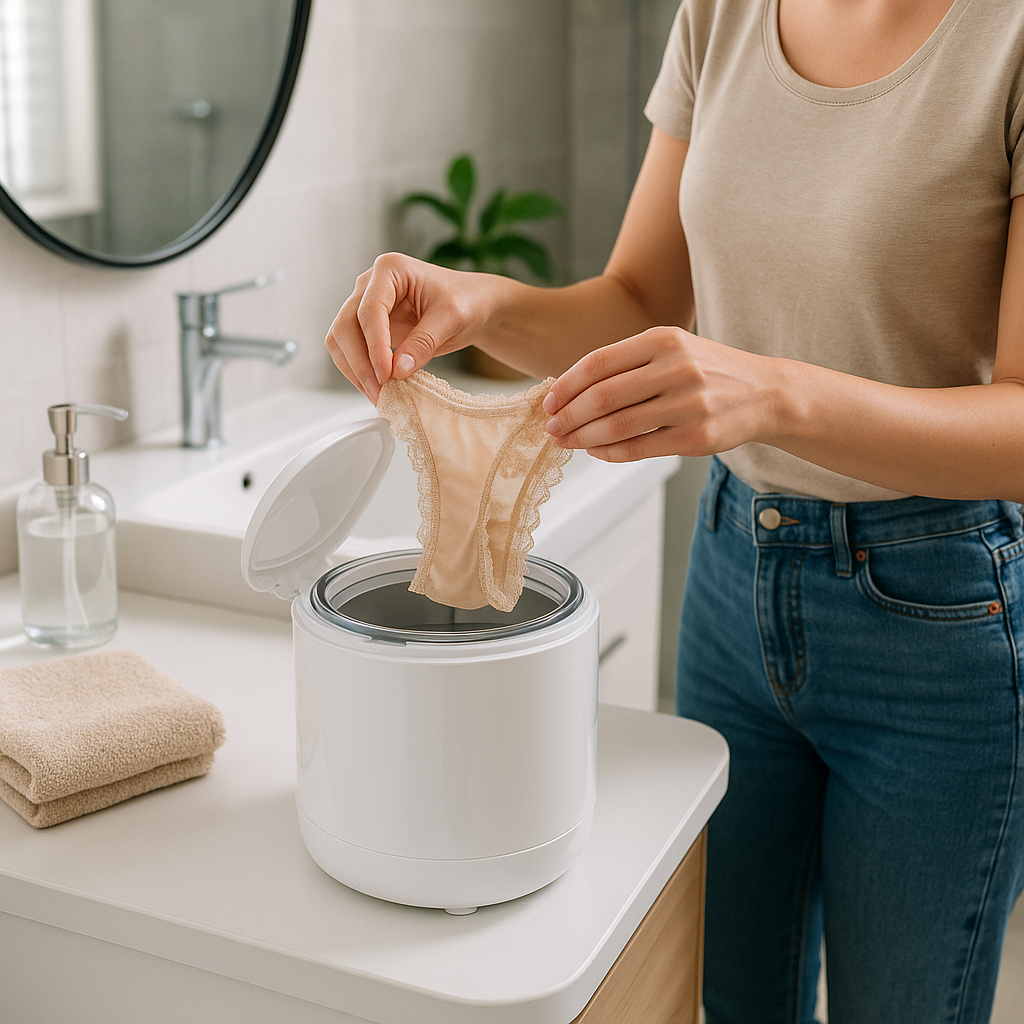 Mini Maquina de lavar Roupas Intimas