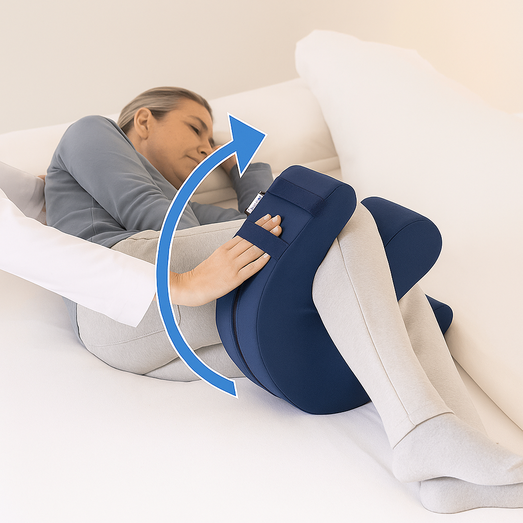 Almofada Giratória Para Mover Idosos e Acamado Giro e Movimentação Prático.