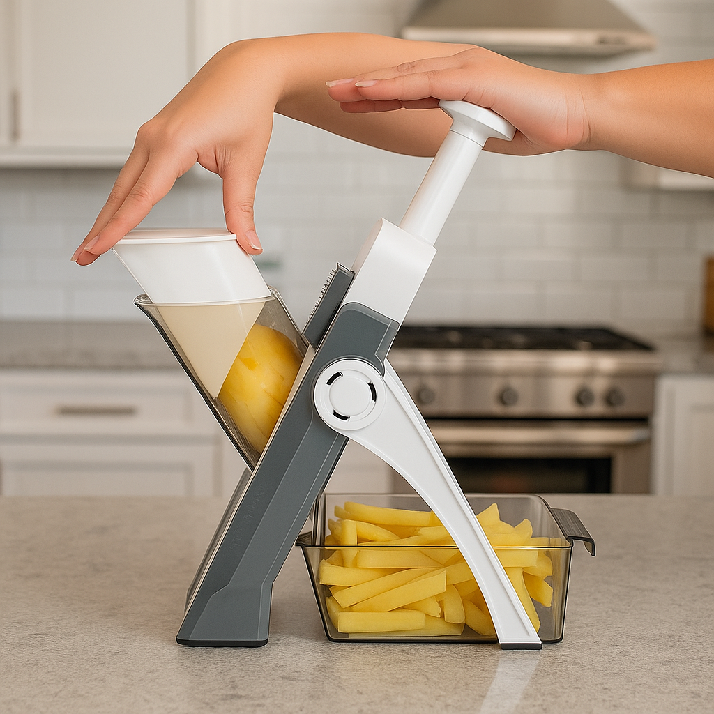 Cortador de legumes e frutas