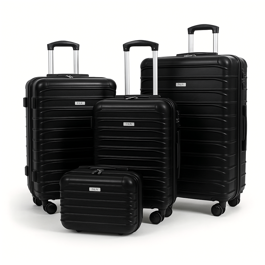 🔥ESQUENTA BLACK FRIDAY🔥 - Conjunto de Malas Premium 4 em 1 com Cadeado TSA e Rodízios 360°