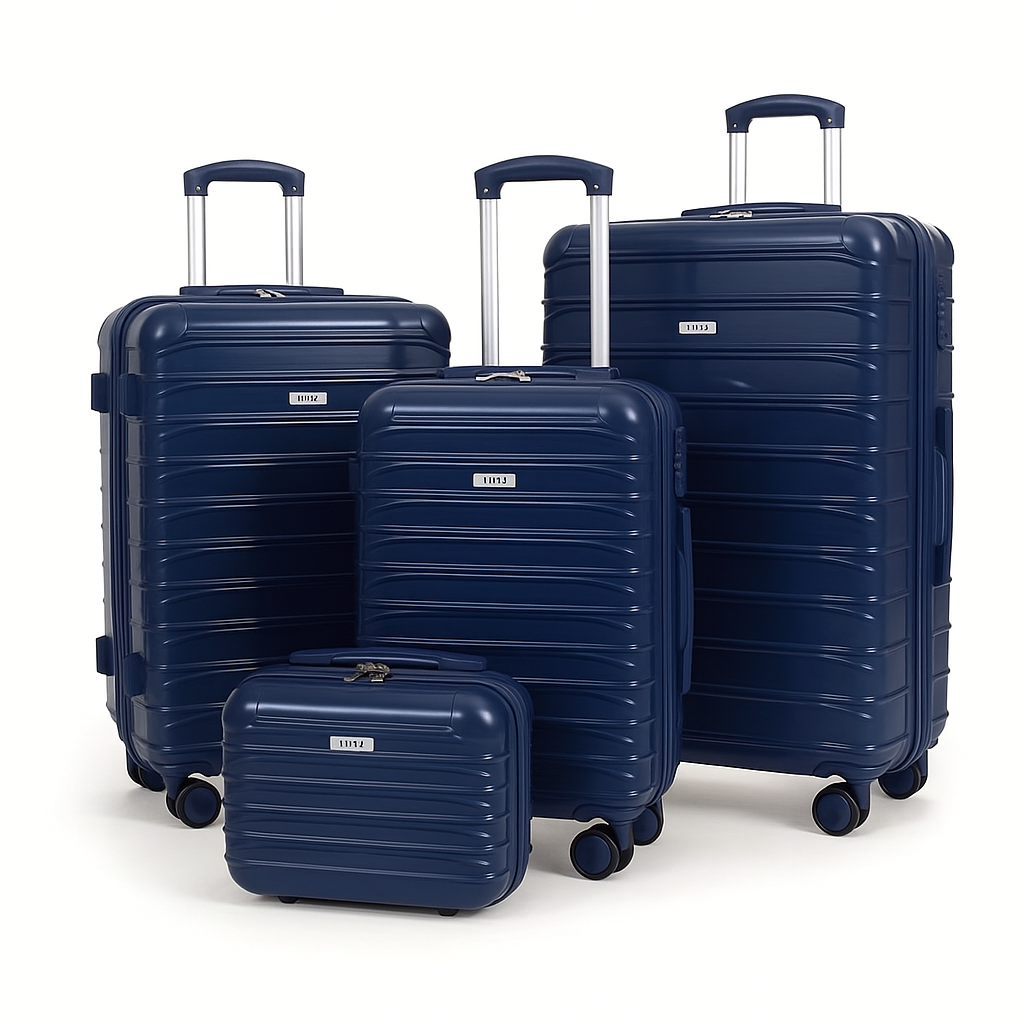 🔥ESQUENTA BLACK FRIDAY🔥 - Conjunto de Malas Premium 4 em 1 com Cadeado TSA e Rodízios 360°