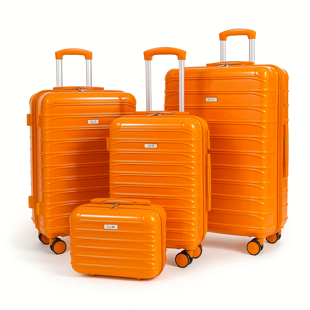 🔥ESQUENTA BLACK FRIDAY🔥 - Conjunto de Malas Premium 4 em 1 com Cadeado TSA e Rodízios 360°