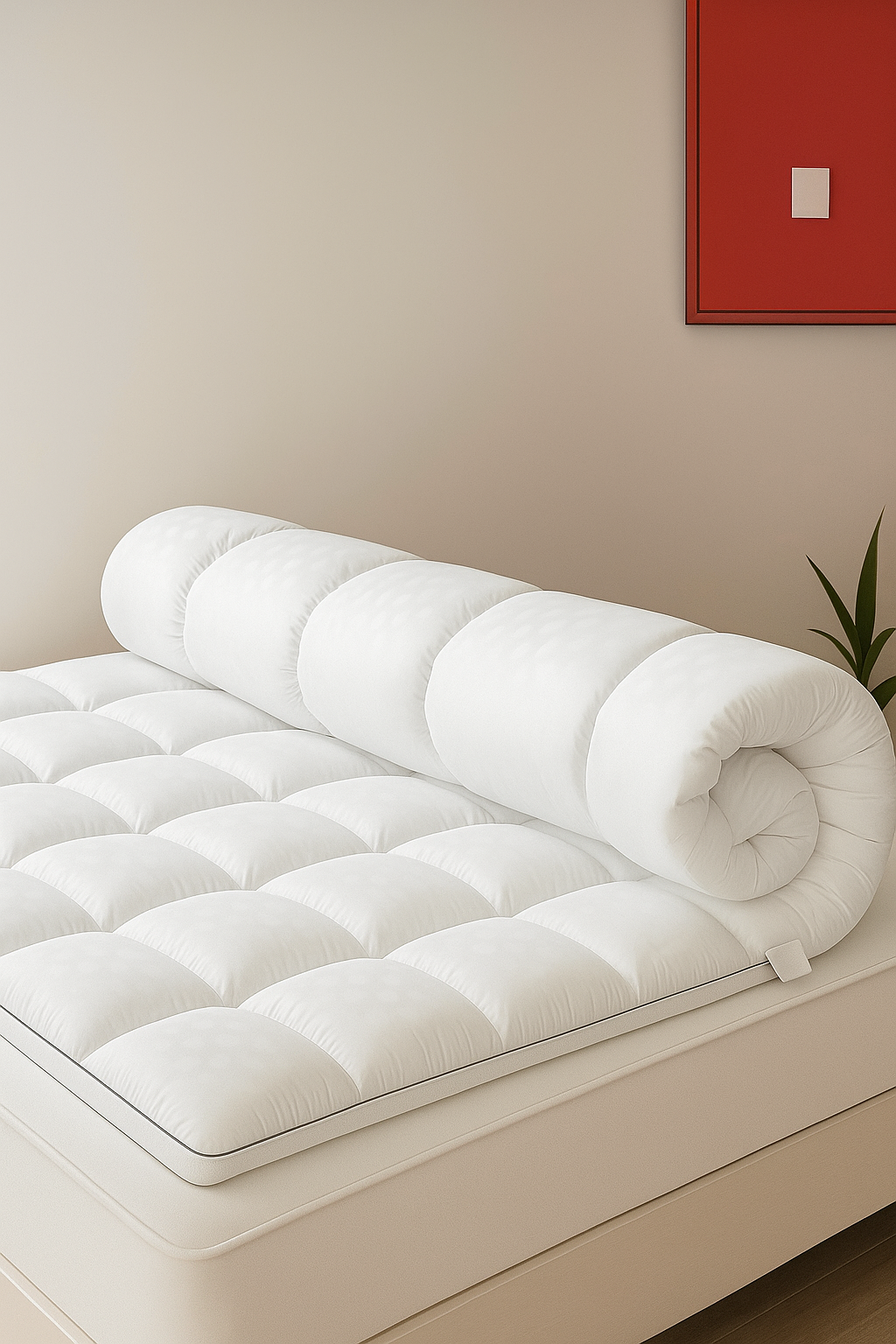 Capa Acolchoada para Colchão 🔥Black Friday🔥