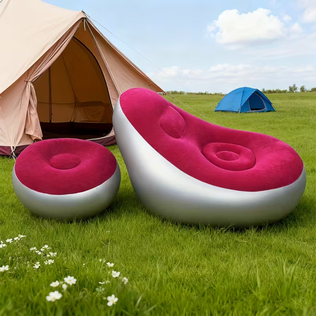 Poltrona Inflável Confort Max -🔥Black Friday🔥