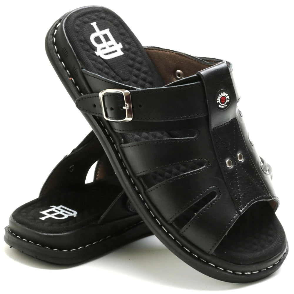 Sandália Masculina de Couro Legítimo
